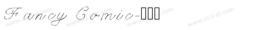 Fancy Comic字体转换